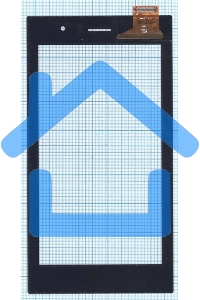 Сенсорное стекло (тачскрин) для Asus 5495N FPC-1, черное