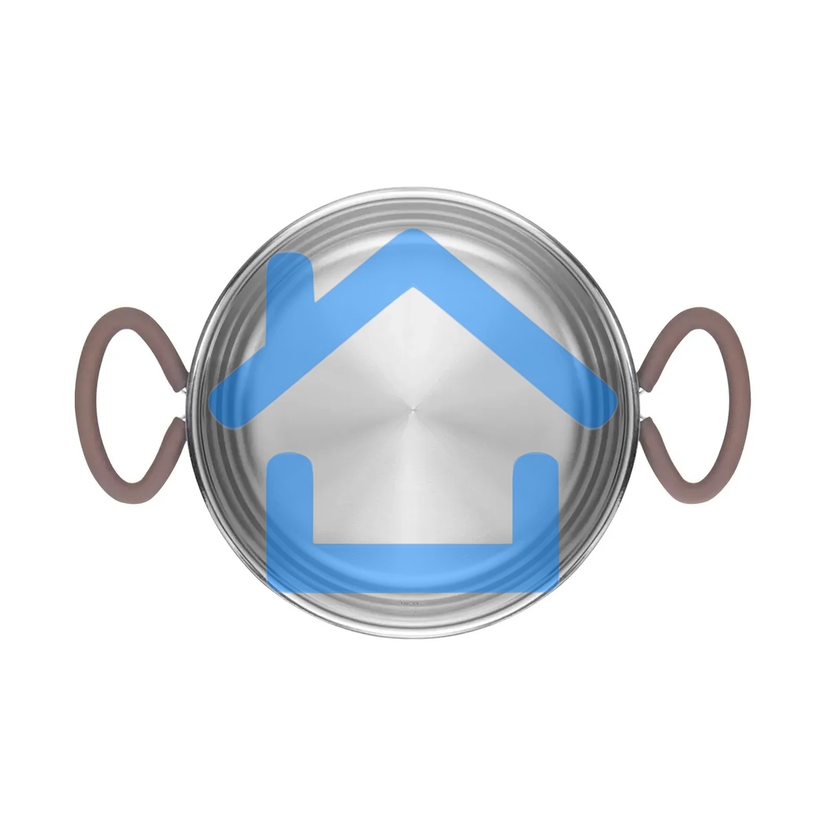 Кастрюля Rondell Etery RDS-1599 3.1л. d=20см (с крышкой) сталь