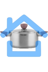 Кастрюля Rondell Bueno RDS-1588 (ST) сталь 1588 Кастрюля с/кр 24 см 4,8 л Bueno Rondell