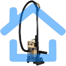 Пылесос Kitfort КТ-5192 золотистый/черный, 1000 Вт, уборка сухая/сбор жидкости, пылесборник контейнер/аквафильтр, 15 л