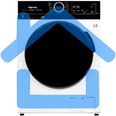 Стиральная машина Бирюса WMD-MX814/15 белая, загрузка фронтальная 8кг, 1400 об/мин., класс: A