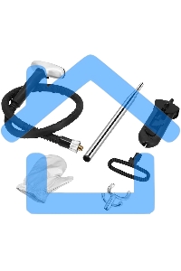 Отпариватель напольный Kitfort КТ-9360 2200Вт зеленый/черный