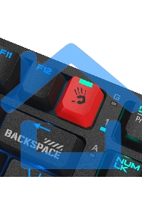 Клавиатура A4Tech Bloody S98 (S98 черный) проводная USB черный