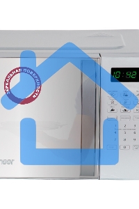 Микроволновая печь Pioneer MW255S серебристый, 20 л, 700 Вт, переключатели - сенсор