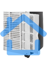 Кондиционер мобильный Electrolux EACM-16 НP/N3 16000 BTU, 42 м², 55 дБ, охлаждение, обогрев, осушение, белый