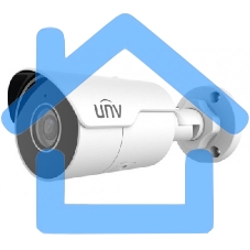 Видеокамера IP Уличная цилиндрическая Uniview IPC2322LB-ADZK-G