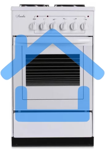 Плита электрическая Лысьва ЭП 401 СТ белый, конфорок 4 электрических, духовка 57 л, 50 см x 84 см x 60 см