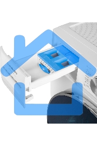 Стиральная машина Maunfeld MFWM148WH02 белый, загрузка фронтальная 8 кг, 1400 об/мин., класс: А+++