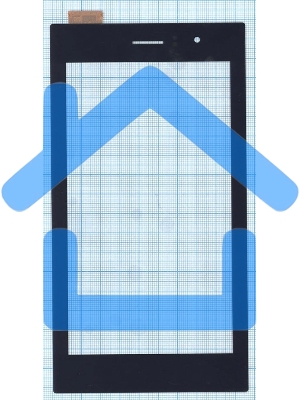 Сенсорное стекло (тачскрин) для Asus 5495N FPC-1, черное