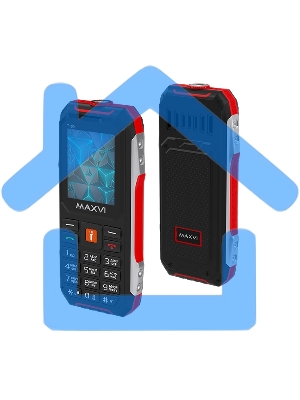 Мобильный телефон Maxvi T100 красный