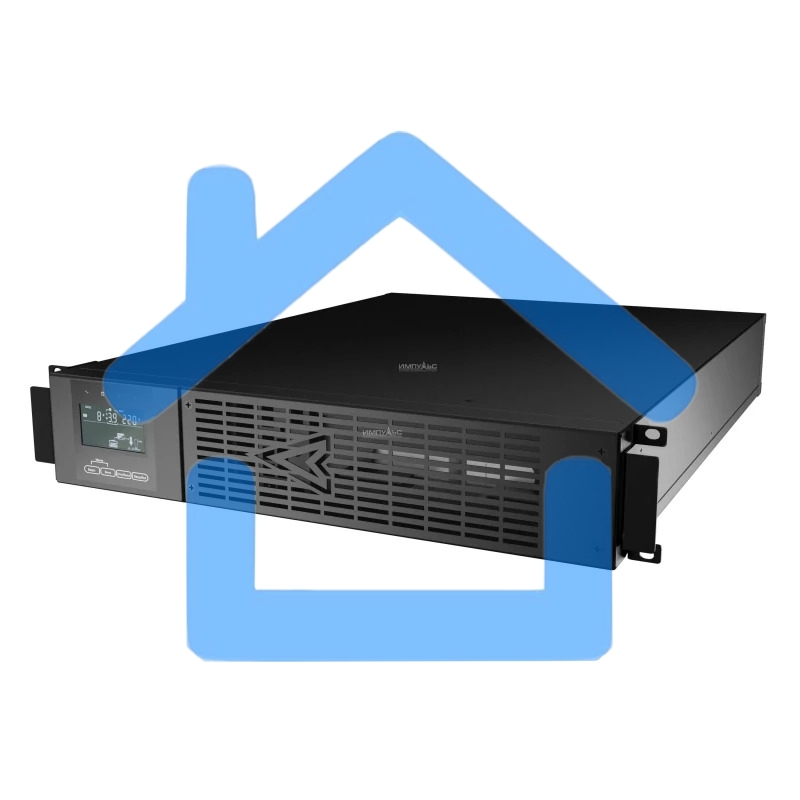 Источник бесперебойного питания Импульс ФОРВАРД 1000 1000Вт 1000ВА черный