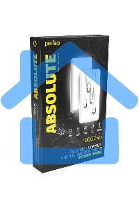 Портативный аккумулятор Powerbank Perfeo ABSOLUTE 10000mah In Micro usb,USB /Out USB,Micro usb,Type-C,Lightning, 2.1А/ белый (PF_B4879)