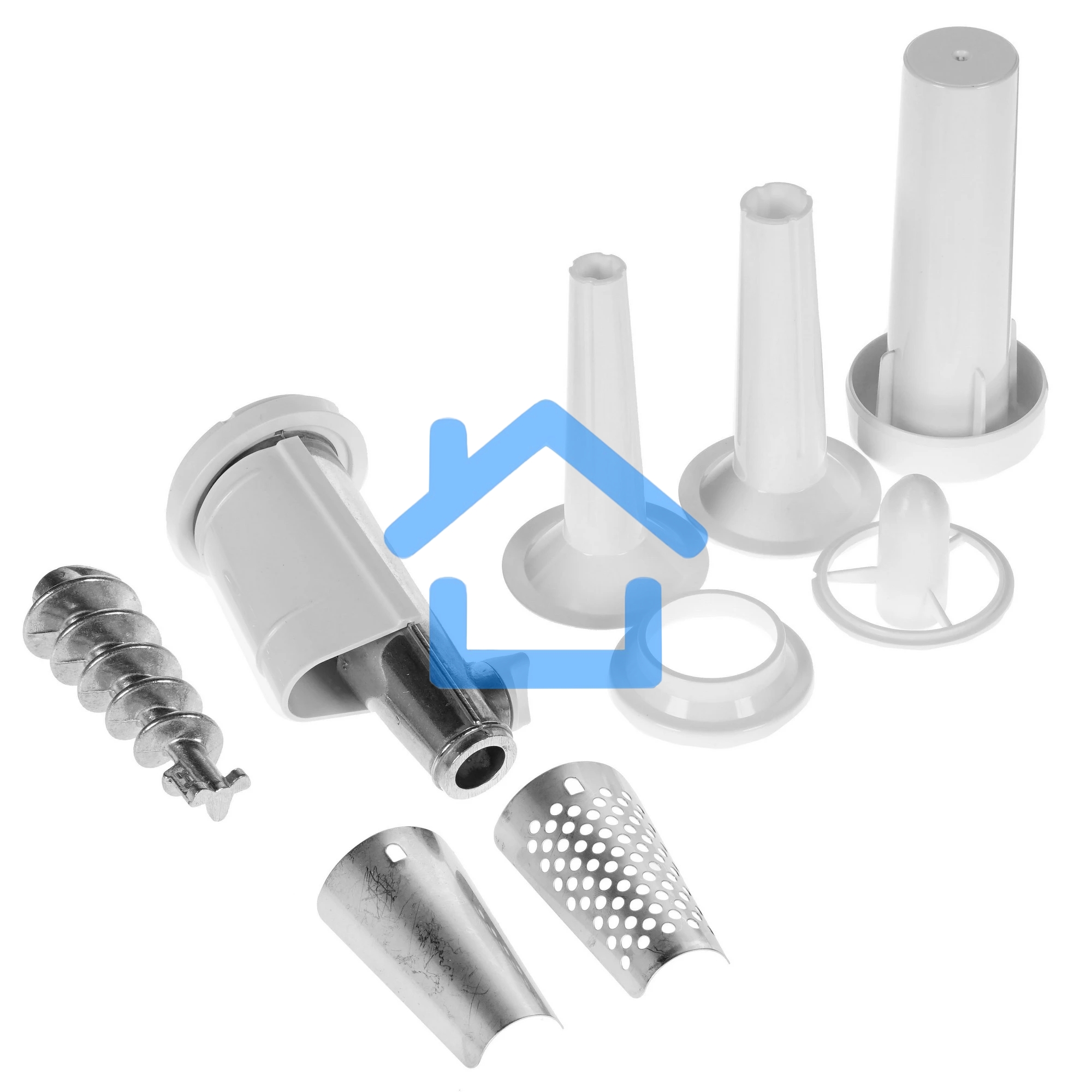 Мясорубка электрическая Аксион М641.04 белый, 2000 Вт