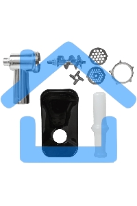 Мясорубка электрическая JVC JK-MG123 2000 Вт, белый с черным