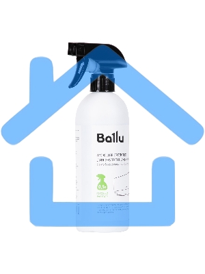 Средство моющее Ballu для внутренних блоков, готовый раствор 0,5 л.
