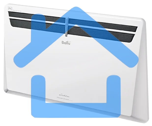 Отопительный модуль конвектора Ballu Evolution Transformer BEC/EVU-1500 белый, 1500 Вт, 20 м2 (для работы конвектора требуется блок управления)