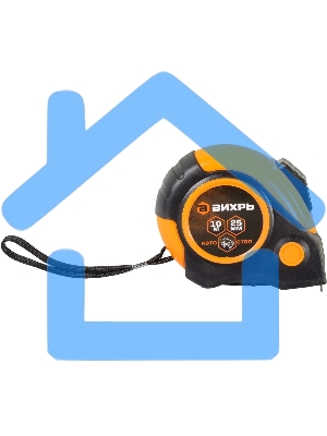 Рулетка 10мх25мм автостоп Вихрь