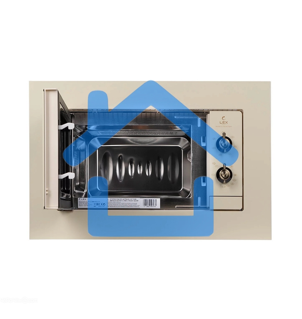 Микроволновая печь LEX BIMO 20.04 айвори 20л 700Вт поворотный механизм