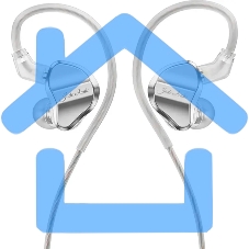 Наушники внутриканальные Fiio JD1 1.2м серебристый проводные в ушной раковине (80003492)