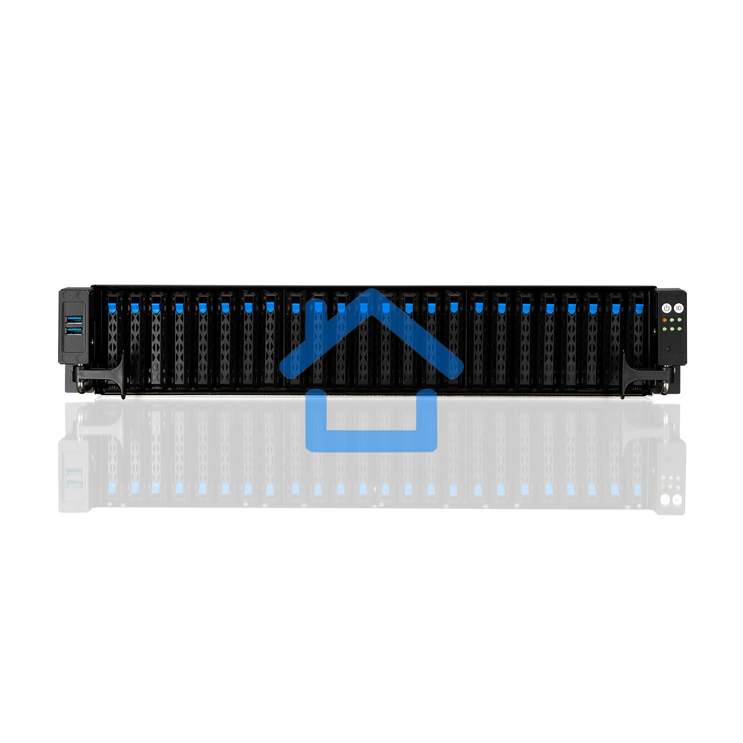 Серверная платформа ASUS RS720A-E11-RS24U/10G/1.6KW/24NVMe/OCP
