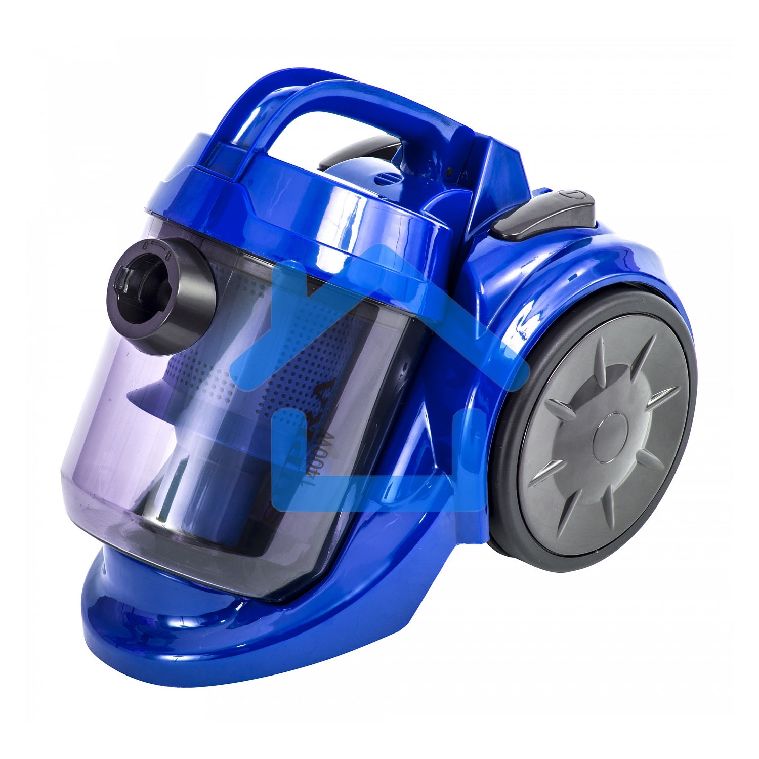 Пылесос SUPRA VCS-1492 синий, 270/1400 Вт, уборка сухая, пылесборник контейнер, 2,5 л