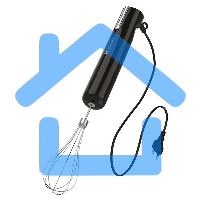 Блендер ручной Maxvi HB621S черный