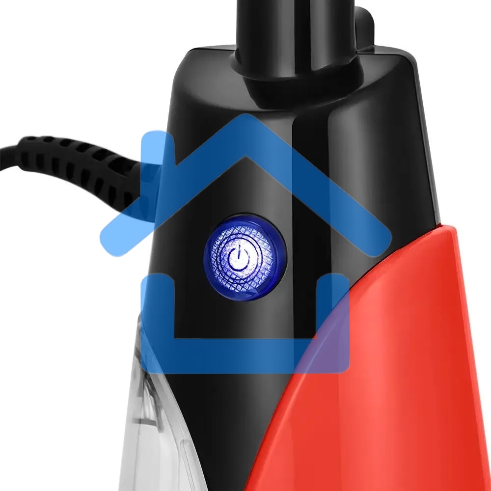 Швабра паровая Kitfort КТ-3939 1300Вт красный/черный