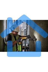 Перфоратор DeWalt DCH133M1-QW патрон:SDS-plus уд.:2.6Дж 18Вт аккум. (кейс в комплекте)