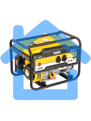 Электрогенератор бензиновый Denzel PS 33, 3.3 кВт, 85 дБ, 41 кг