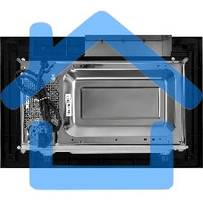 Микроволновая печь встраиваемая Weissgauff HMT-620 Grill черный, 20 л, 700 Вт, переключатели - кнопки/поворотный механизм