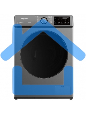 Стиральная машина Бирюса WM-SL1214/15 M серебристая, загрузка фронтальная 12кг, 1400 об/мин., класс: A+++