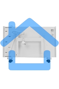 Конвектор Denzel XCE-1500 белый, 1500 Вт, 20 м2, термостат