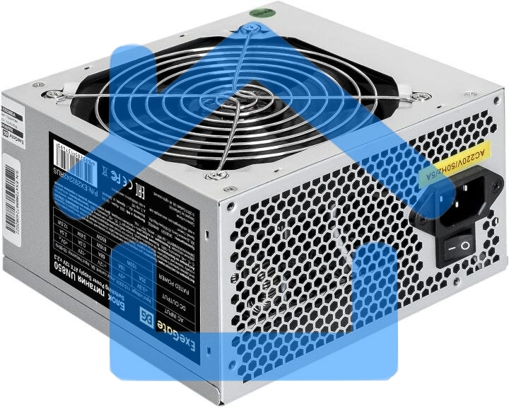 Блок питания ExeGate UN850 (EX292242RUS-PC), 850Вт, 120мм, 	серебряный