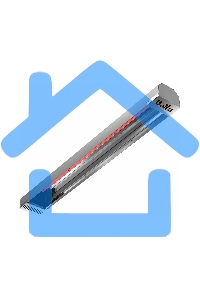 Обогреватель инфракрасный Ballu BIH-T2-1.5 серый, 1500 Вт, 15 м2
