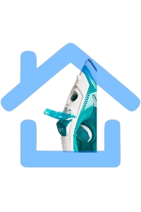 Утюг SUPRA IS-2414 2400Вт голубой/белый