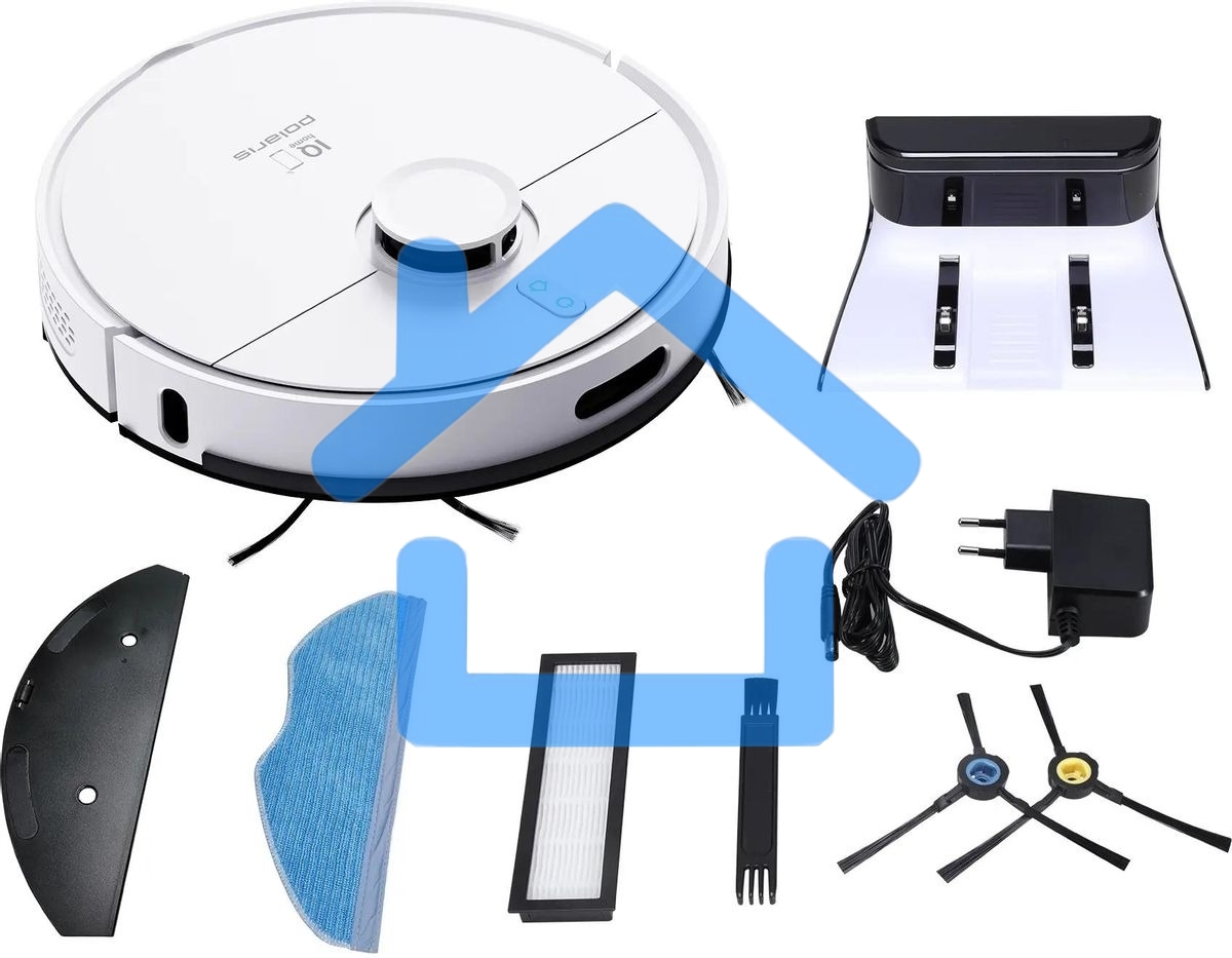 Пылесос-робот Polaris IQ Home PVCR 4500 WIFI 40Вт белый