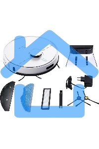 Пылесос-робот Polaris IQ Home PVCR 4500 WIFI 40Вт белый