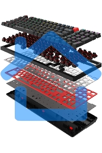 Клавиатура A4Tech Bloody S98 (S98 черный) проводная USB черный