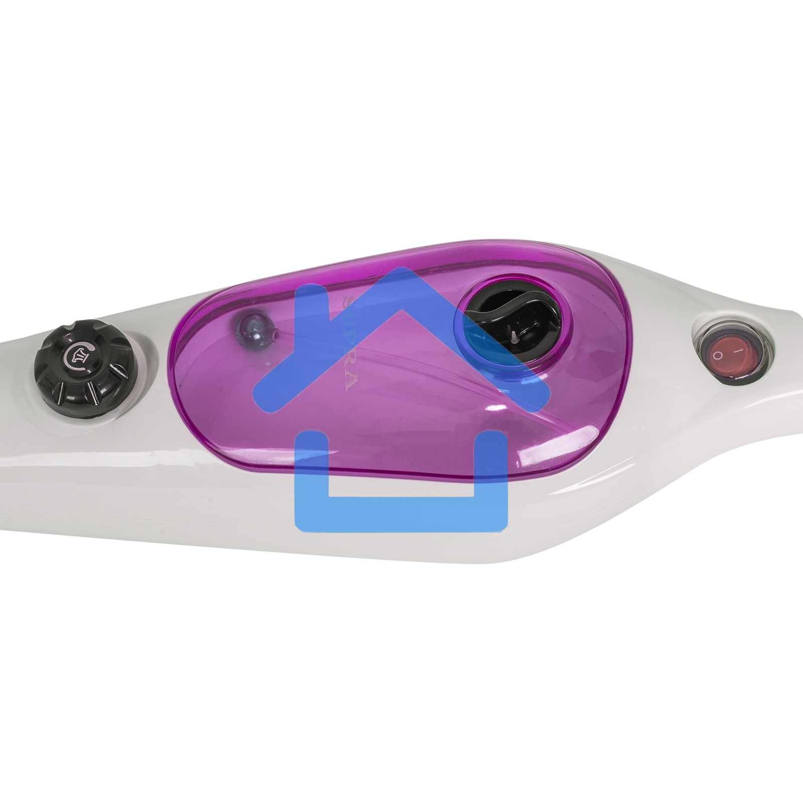 Паровая швабра SUPRA SMS-307, 1700Вт, белый/розовый