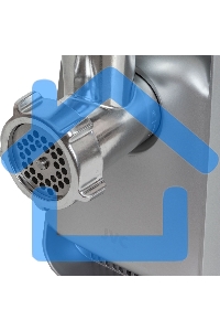 Мясорубка электрическая JVC JK-MG124 2000 Вт, белый с серым