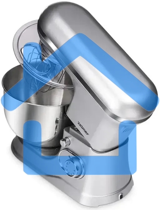 Миксер планетарный ZELMER ZKR1360 серебристый, 1200 Вт