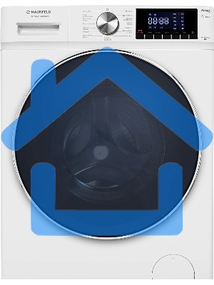 Стиральная машина Maunfeld MFWM148WH02 белый, загрузка фронтальная 8 кг, 1400 об/мин., класс: А+++