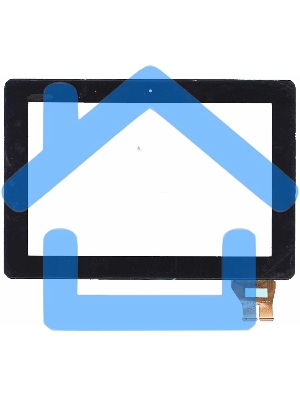 Сенсорное стекло (тачскрин) для Asus PadFone 3 A80 5363N FPC-1, черное