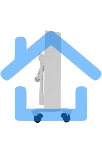 Конвектор Denzel XCE-1500 белый, 1500 Вт, 20 м2, термостат