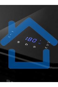 Аэрогриль BRAYER BR2035 черный, 1800 Вт, 6 л, упр. - сенсор, программ - 7