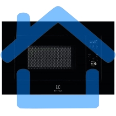 Микроволновая печь встраиваемая Electrolux LMS2203EMK черный, 20 л, 700 Вт, переключатели - поворотный механизм/кнопки