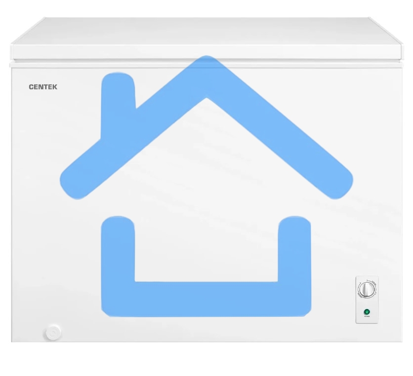 Морозильный ларь Centek CT-4005, белый, 293л