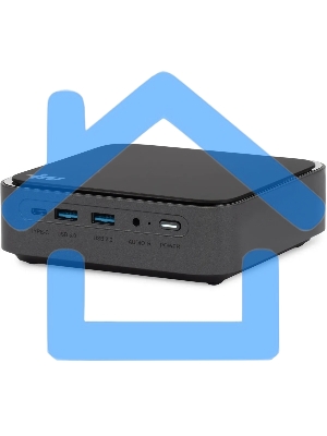 Неттоп IRU 310TLCN i3 1115G4 (3.3) 8Gb SSD256Gb Iris Xe Windows 11 Professional GbitEth черный (1975168)