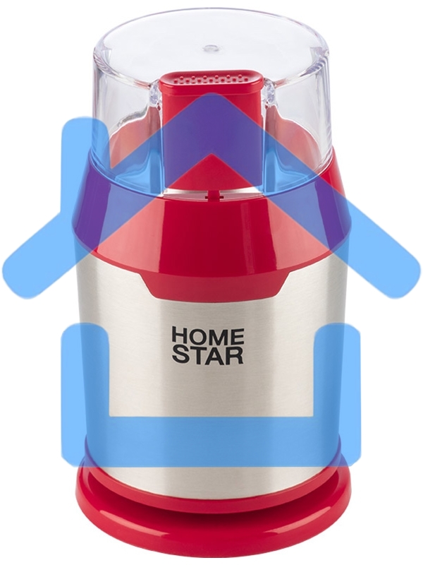Кофемолка HOMESTAR HS-2036 красный, 200 Вт