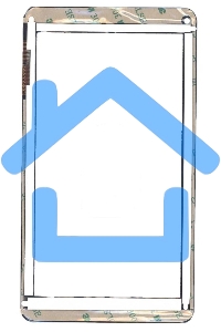 Сенсорное стекло (тачскрин) ZHC-283A, черное